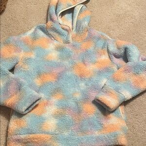 Athleta Kids Colorful Fleece Hoodie